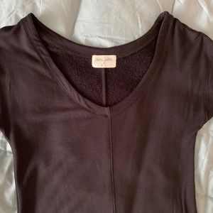 Cozy Bamboo V Neck Top